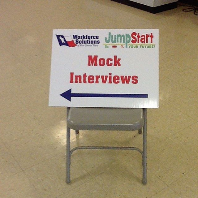 Mock Interview Sign